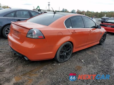Trzecie zdjęcie samochodu z tyłu: 2008 PONTIAC G8 VIN:6G2ER57708L141664 - miniatura