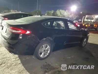 Trzecie zdjęcie samochodu z tyłu: 2018 FORD FUSION SE VIN:3FA6P0H76JR286323 - miniatura