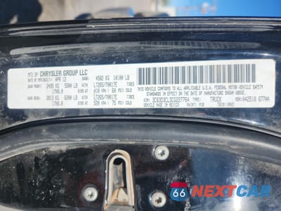 Zdjęcie 12 z 14 samochodu: 2012 DODGE RAM 3500 ST VIN:3C63D3CL3CG227764 - miniatura