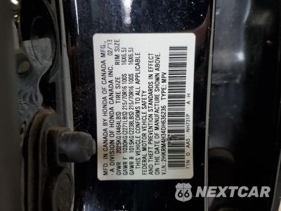Zdjęcie 13 z 13 samochodu: 2013 HONDA CR-V LX VIN:2HKRM4H34DH636236 - miniatura