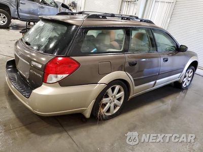 Trzecie zdjęcie samochodu z tyłu: 2008 SUBARU OUTBACK 2.5I VIN:4S4BP61C387305636 - miniatura