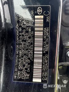 Zdjęcie 10 z 10 samochodu: 2020 TOYOTA COROLLA SE VIN:JTDS4RCE0LJ037136 - miniatura