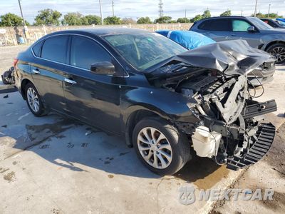 Czwarte zdjęcie samochodu z boku: 2019 NISSAN SENTRA S VIN:3N1AB7AP8KL606464 - miniatura