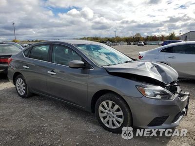 Czwarte zdjęcie samochodu z boku: 2019 NISSAN SENTRA S VIN:3N1AB7AP6KY290372 - miniatura