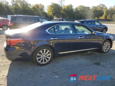 Trzecie zdjęcie samochodu z tyłu: 2010 LEXUS LS 460L VIN:JTHDL5EF2A5001883 - miniatura