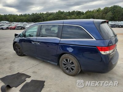 Drugie zdjęcie samochodu z przodu: 2016 HONDA ODYSSEY EXL VIN:5FNRL5H61GB004705 - miniatura