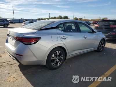 Trzecie zdjęcie samochodu z tyłu: 2022 NISSAN SENTRA SV VIN:3N1AB8CV5NY232713 - miniatura