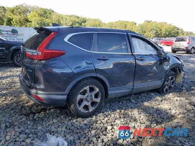 Trzecie zdjęcie samochodu z tyłu: 2019 HONDA CR-V EX VIN:2HKRW2H59KH609255 - miniatura