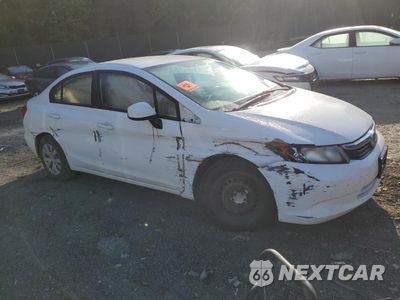 Czwarte zdjęcie samochodu z boku: 2012 HONDA CIVIC LX VIN:2HGFB2F59CH324133 - miniatura