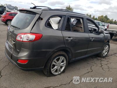 Trzecie zdjęcie samochodu z tyłu: 2012 HYUNDAI SANTA FE LIMITED VIN:5XYZK4AG9CG130071 - miniatura