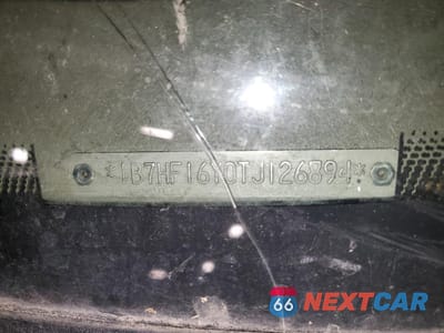 Zdjęcie 12 z 12 samochodu: 1996 DODGE RAM 1500 VIN:1B7HF16Y0TJ126894 - miniatura