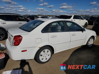 Trzecie zdjęcie samochodu z tyłu: 2008 SUZUKI FORENZA BASE VIN:KL5JD56ZX8K864782 - miniatura