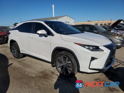 Czwarte zdjęcie samochodu z boku: 2017 LEXUS RX 450H BASE VIN:2T2BGMCA1HC008945 - miniatura