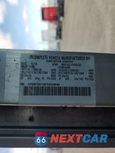 Zdjęcie 14 z 14 samochodu: 2015 FORD F59 - DELIVERY TRUCK VIN:1F65F5KY8F0A04846 - miniatura