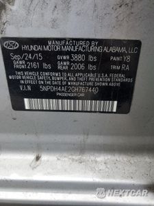 Zdjęcie 12 z 12 samochodu: 2016 HYUNDAI ELANTRA SE VIN:5NPDH4AE2GH767440 - miniatura