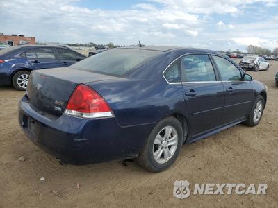 Trzecie zdjęcie samochodu z tyłu: 2012 CHEVROLET IMPALA LS VIN:2G1WF5E38C1229570 - miniatura
