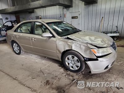 Czwarte zdjęcie samochodu z boku: 2009 HYUNDAI SONATA GLS VIN:5NPET46C19H542505 - miniatura