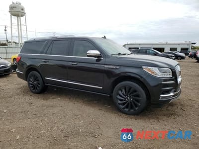 Czwarte zdjęcie samochodu z boku: 2020 LINCOLN NAVIGATOR L BLACK LABEL VIN:5LMJJ3TT7LEL22109 - miniatura