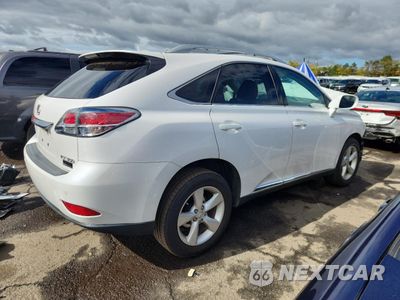 Trzecie zdjęcie samochodu z tyłu: 2014 LEXUS RX 350 BASE VIN:2T2BK1BA9EC227386 - miniatura