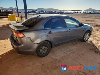 Trzecie zdjęcie samochodu z tyłu: 2008 MITSUBISHI LANCER ES VIN:JA3AU26UX8U033248 - miniatura