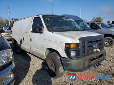 Czwarte zdjęcie samochodu z boku: 2014 FORD ECONOLINE E250 VAN VIN:1FTNE2EW2EDA59695 - miniatura
