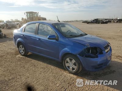 Czwarte zdjęcie samochodu z boku: 2010 CHEVROLET AVEO LS VIN:KL1TD5DE3AB056838 - miniatura