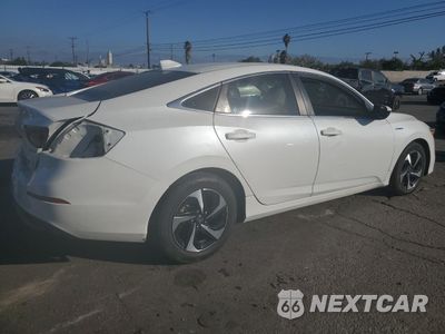 Trzecie zdjęcie samochodu z tyłu: 2021 HONDA INSIGHT EX VIN:19XZE4F50ME009460 - miniatura