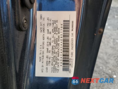 Zdjęcie 12 z 12 samochodu: 2004 MITSUBISHI ECLIPSE GS VIN:4A3AC44G44E057768 - miniatura