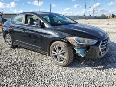 Czwarte zdjęcie samochodu z boku: 2018 HYUNDAI ELANTRA SEL VIN:KMHD84LFXJU512176 - miniatura