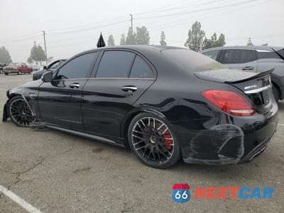 Drugie zdjęcie samochodu z przodu: 2017 MERCEDES-BENZ C 63 AMG-S VIN:55SWF8HB5HU230125 - miniatura