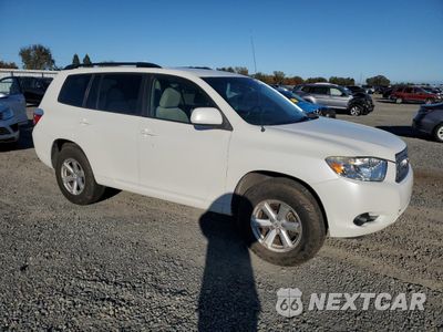 Czwarte zdjęcie samochodu z boku: 2009 TOYOTA HIGHLANDER VIN:JTEDA41A892006655 - miniatura