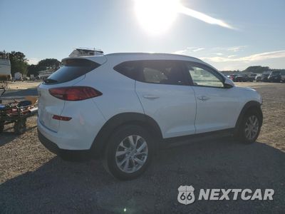 Trzecie zdjęcie samochodu z tyłu: 2021 HYUNDAI TUCSON LIMITED VIN:KM8J33A45MU388089 - miniatura