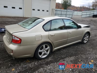Trzecie zdjęcie samochodu z tyłu: 2008 SUBARU LEGACY 2.5I VIN:4S3BL616X87216852 - miniatura