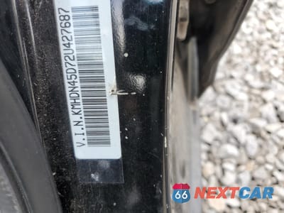 Zdjęcie 12 z 14 samochodu: 2002 HYUNDAI ELANTRA GLS VIN:KMHDN45D72U427687 - miniatura