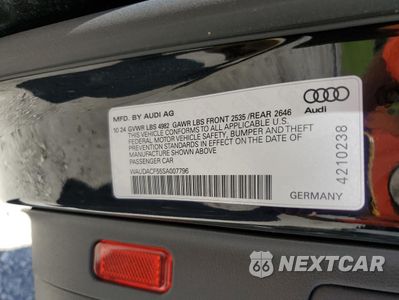 Zdjęcie 13 z 13 samochodu: 2025 AUDI A5 PREMIUM 45 VIN:WAUDACF55SA007796 - miniatura