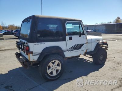 Trzecie zdjęcie samochodu z tyłu: 1992 JEEP WRANGLER / YJ S VIN:2J4FY19P7NJ552349 - miniatura