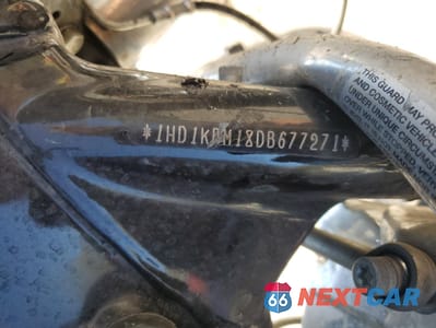 Zdjęcie 8 z 9 samochodu: 2013 HARLEY-DAVIDSON FLHX STREET GLIDE VIN:1HD1KBM18DB677271 - miniatura