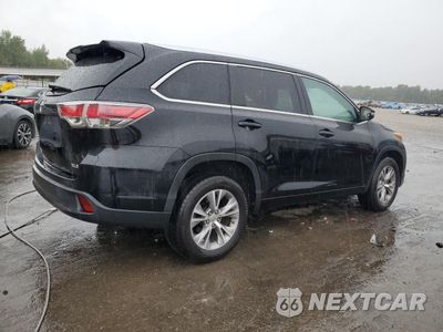 Trzecie zdjęcie samochodu z tyłu: 2015 TOYOTA HIGHLANDER XLE VIN:5TDKKRFH7FS072811 - miniatura