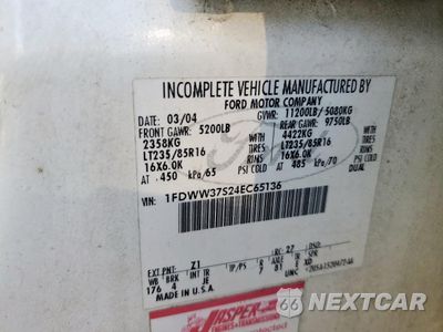 Zdjęcie 13 z 13 samochodu: 2004 FORD F350 SUPER DUTY VIN:1FDWW37S24EC65136 - miniatura