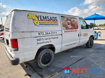 Trzecie zdjęcie samochodu z tyłu: 2007 FORD ECONOLINE E150 VAN VIN:1FTNE14W27DA86300 - miniatura