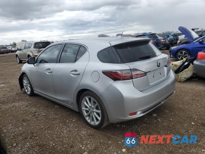 Drugie zdjęcie samochodu z przodu: 2012 LEXUS CT 200 VIN:JTHKD5BH7C2070020 - miniatura