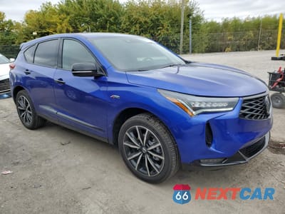 Czwarte zdjęcie samochodu z boku: 2025 ACURA RDX A-SPEC ADVANCE VIN:5J8TC2H87SL004933 - miniatura