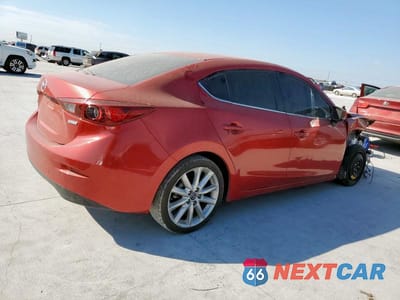 Trzecie zdjęcie samochodu z tyłu: 2017 MAZDA 3 TOURING VIN:3MZBN1V76HM125371 - miniatura