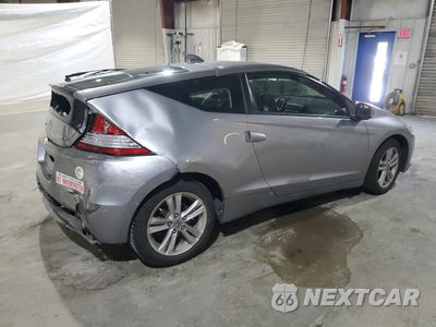 Trzecie zdjęcie samochodu z tyłu: 2011 HONDA CR-Z EX VIN:JHMZF1D61BS008267 - miniatura