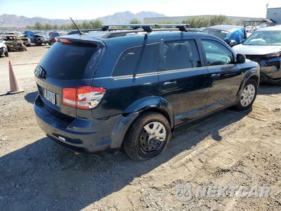 Trzecie zdjęcie samochodu z tyłu: 2015 DODGE JOURNEY SE VIN:3C4PDCABXFT737027 - miniatura