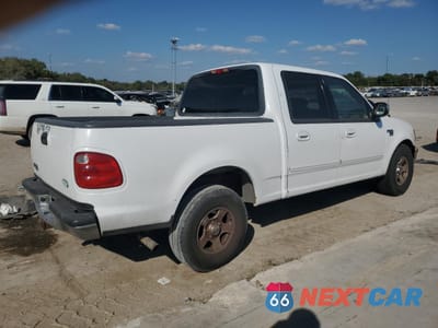 Trzecie zdjęcie samochodu z tyłu: 2001 FORD F150 SUPERCREW VIN:1FTRW07L31KB53225 - miniatura