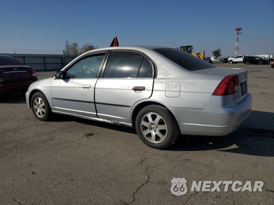 Drugie zdjęcie samochodu z przodu: 2002 HONDA CIVIC LX VIN:2HGES16532H527118 - miniatura