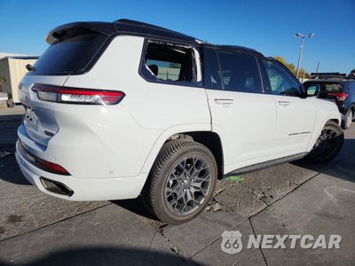 Trzecie zdjęcie samochodu z tyłu: 2024 JEEP GRAND CHEROKEE L SUMMIT VIN:1C4RJKEGXR8931769 - miniatura