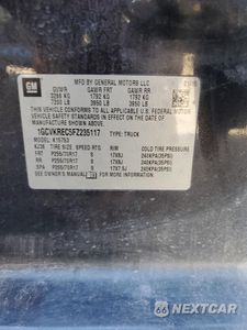 Zdjęcie 14 z 14 samochodu: 2015 CHEVROLET SILVERADO K1500 LT VIN:1GCVKREC5FZ235117 - miniatura