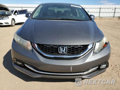 Piąte zdjęcie samochodu w środku: 2013 HONDA CIVIC EXL VIN:2HGFB2F91DH507627 - miniatura